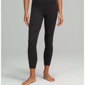 Lululemon Align Camo Leggings BROWN